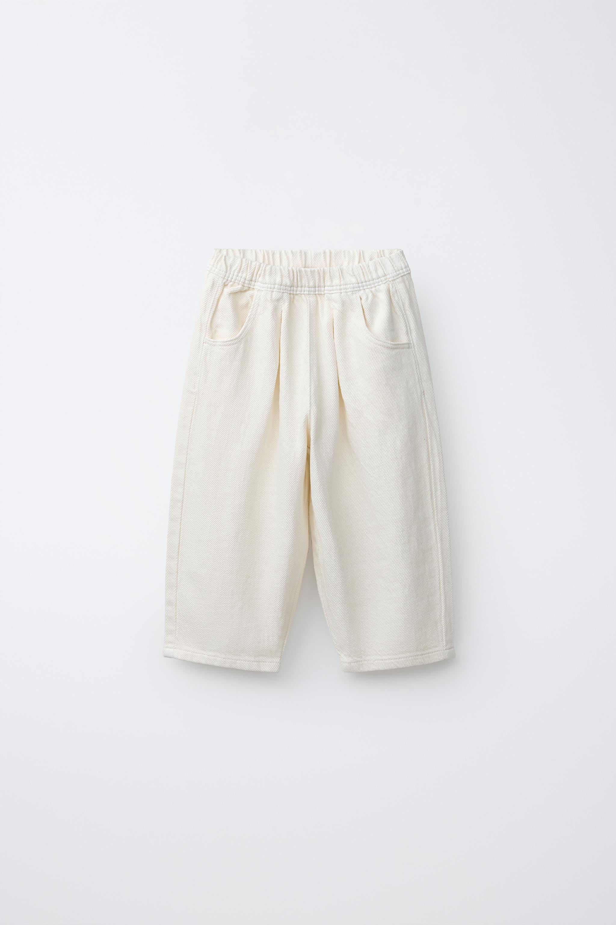 FLOWY TWILL PANTS